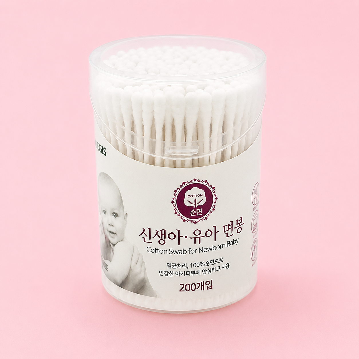 이지스 신생아면봉